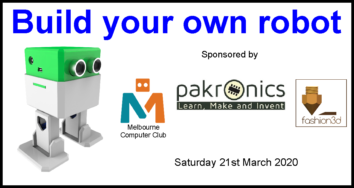 Build a robot! Melbourne Creators Collective